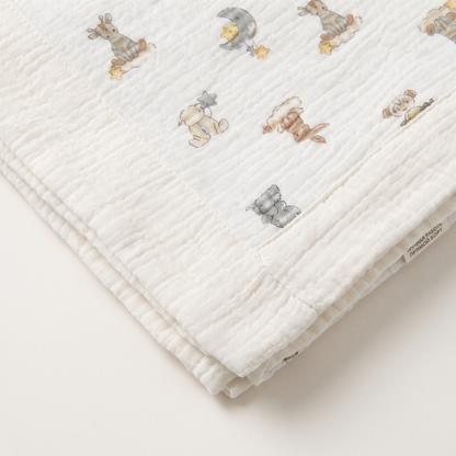 Organic 4-Layer Signature Blanket - Dream Safari