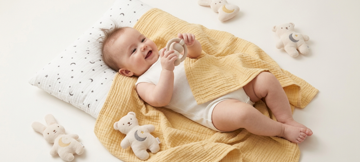 Organic Muslin Swaddle Set - 2-Pack Solid
