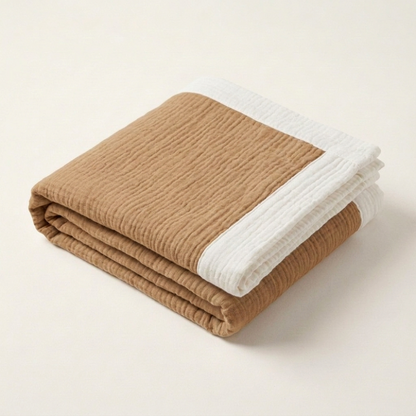 Organic 4-Layer Signature Blanket - Contrast