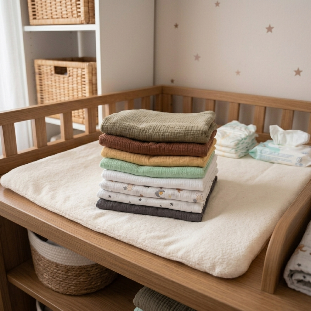 Organic Muslin Swaddle Set - 2-Pack Solid